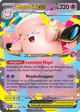 Mega-Pixi ex (031/088) Optimale Ordnung - Double Rare