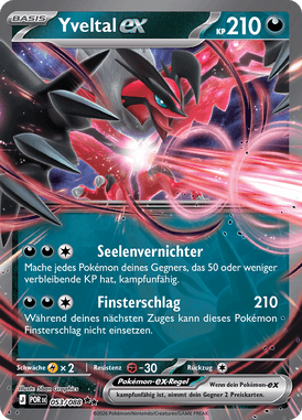 Yveltal ex (053/088) Optimale Ordnung - Double Rare