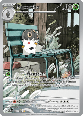 Puponcho (089/088) Optimale Ordnung - Illustration Rare