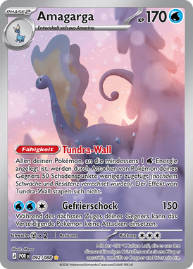 Amagarga (092/088) Optimale Ordnung - Illustration Rare