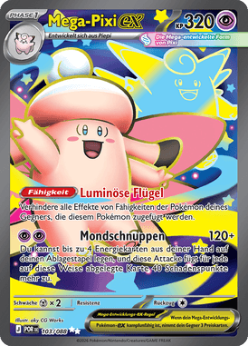 Mega-Pixi ex (103/088) Optimale Ordnung - Ultra Rare