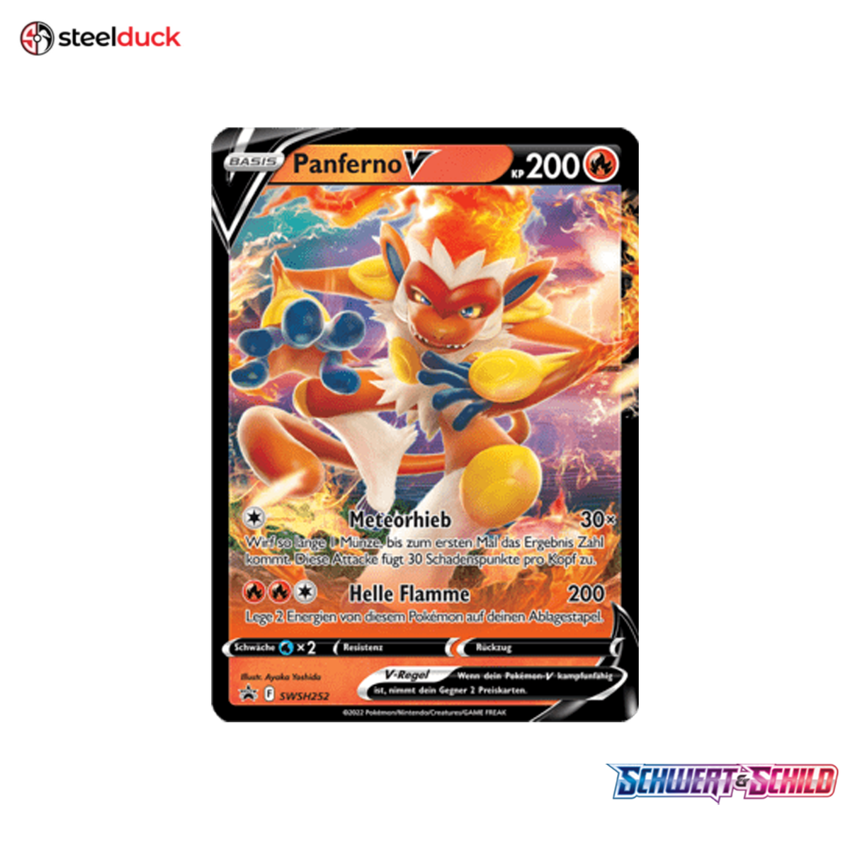 Panferno V (SWSH252) SWSH Black Star Promos