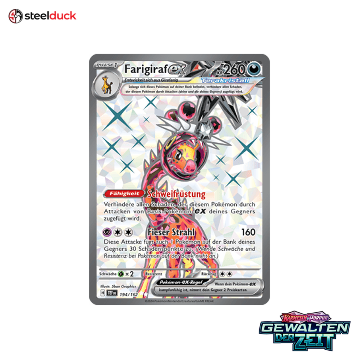 Farigiraf ex (194/162) Gewalten der Zeit - Ultra Rare