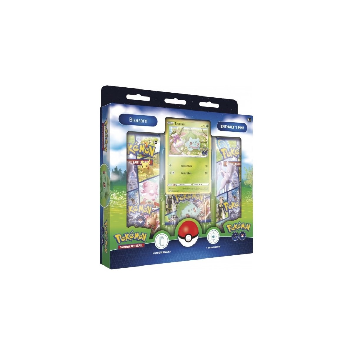 Pokémon GO Pin Box Bisasam (DE)