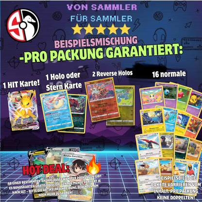 Pokémon Fusionsangriff – Kartenpaket (20 Karten) – Deutsch – inkl. 1 Hit-Karte