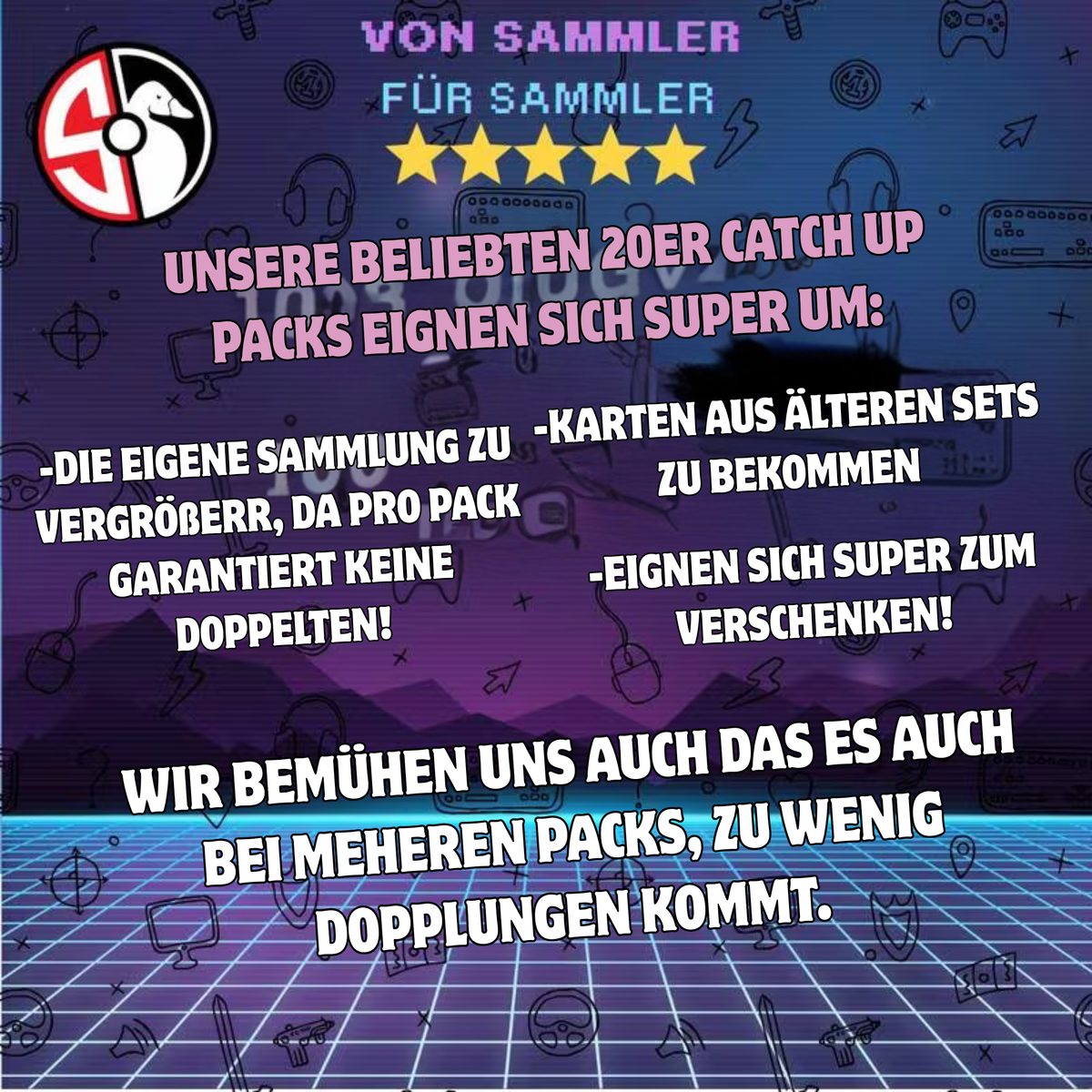 Pokémon Mega-Entwicklung – Kartenpaket (20 Karten) – Deutsch