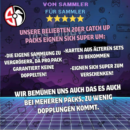 Pokémon Mega-Entwicklung – Kartenpaket (20 Karten) – Deutsch