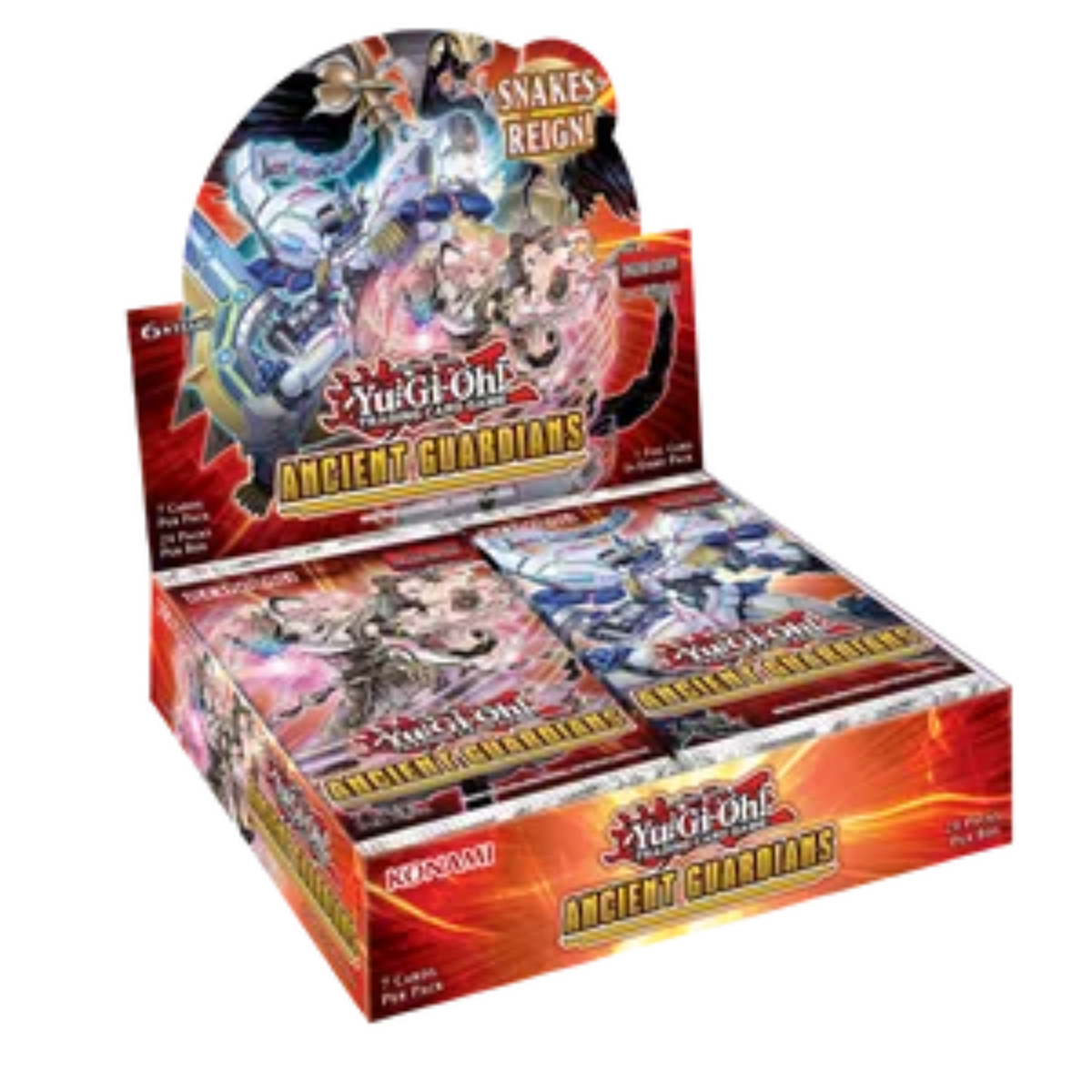 Yu-Gi-Oh! Ancient Guardians ANGU Booster-Display 1. Auflage (Englisch)