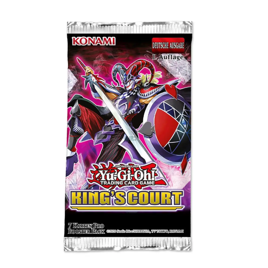 Yu-Gi-Oh! 3x Booster Kings Court KICO Booster Bundle 1. Auflage (Deutsch)
