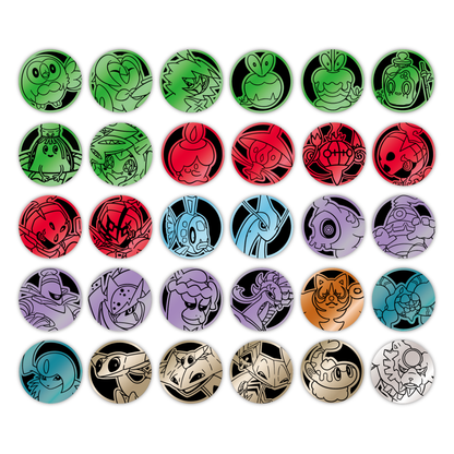 Pokemon - Brilliant Illusions - Coin Set - (S-CH)