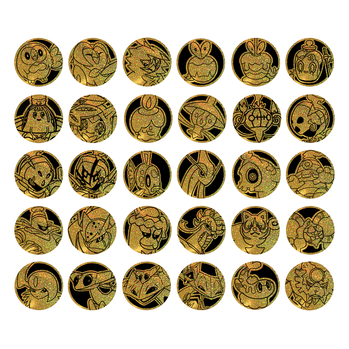 Pokemon - Brilliant Illusions - Coin Set - (S-CH)