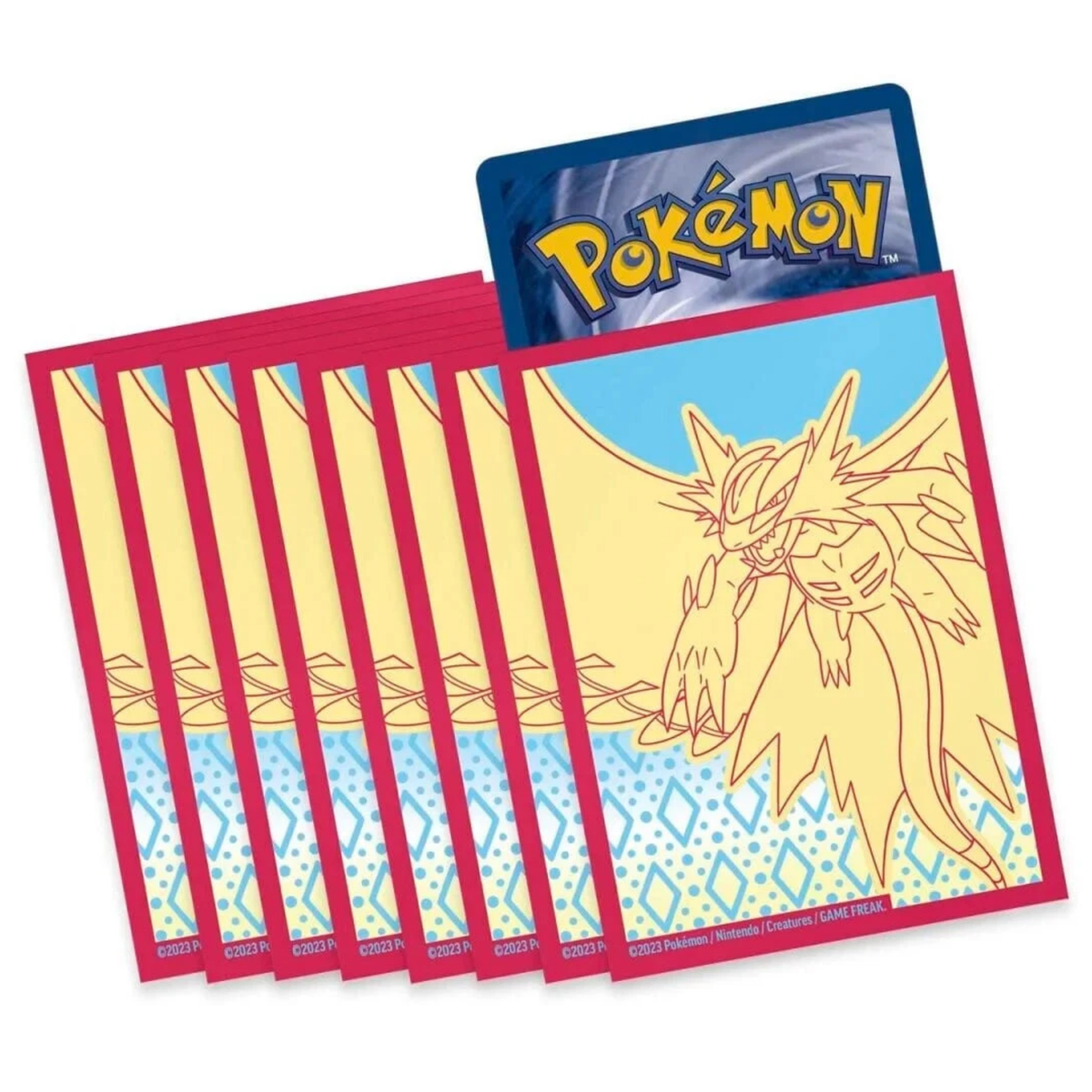 Pokemon - Paradox Rift - Donnersichel Top Trainer Box - Sleeves
