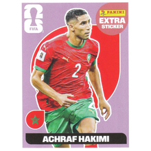 Panini 2026 World Cup WM America Sticker Extra Sticker Achraf Hakimi