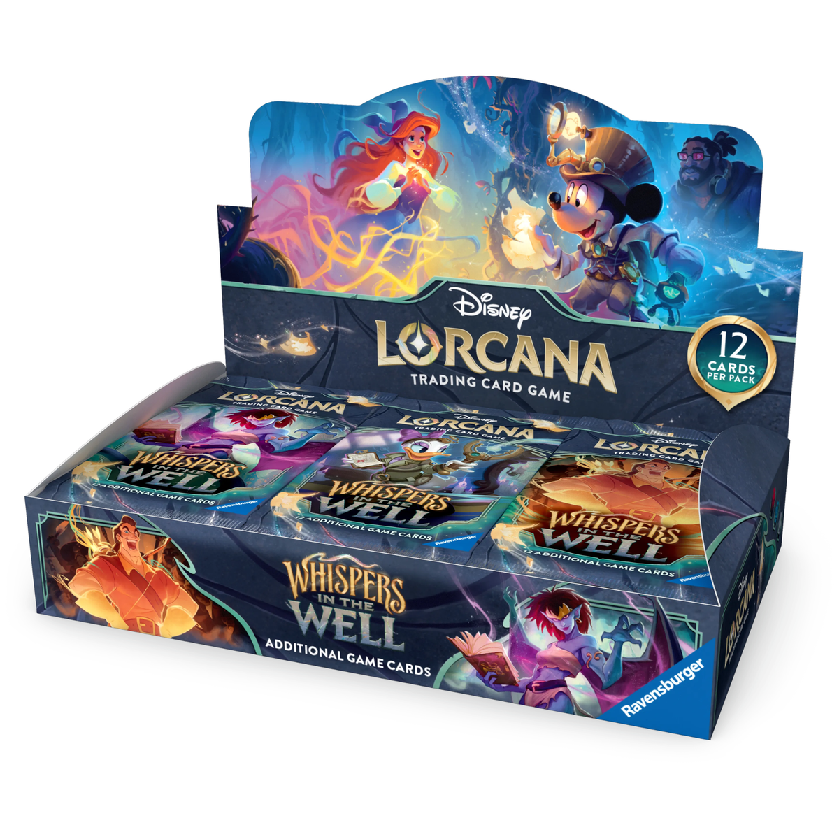Disney Lorcana - Whispers in the Well  - Booster Display - Englisch