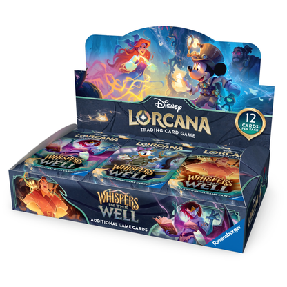 Disney Lorcana - Whispers in the Well  - Booster Display - Englisch