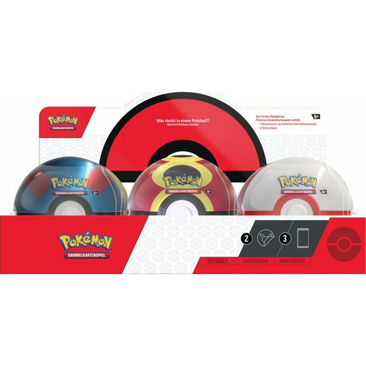 Pokémon - Pokéball Tin (Q4 2025) - Deutsch (zufällige Auswahl)