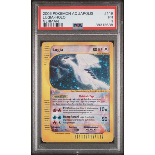 Pokemon PSA1  - Lugia 149/147 - Aquapolis - (DE)