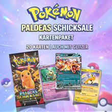 Pokémon Paldeas Schicksale Karten Pakete - 20 Karten auch mit Holos!