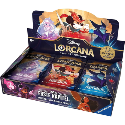 Disney Lorcana - Das erste Kapitel - Booster Display - Deutsch