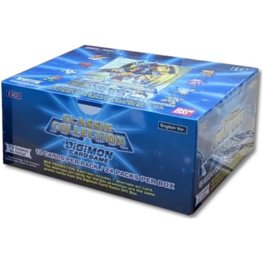 Digimon Classic Collection Display EX-01 (Englisch)