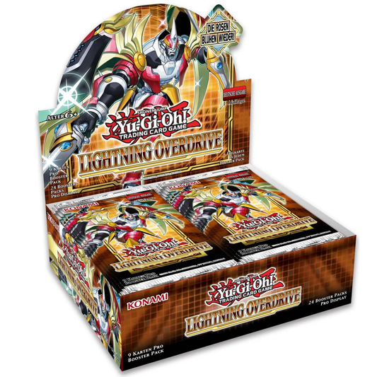 Yu-Gi-Oh! Lightning Overdrive LIOV Booster-Display 1. Auflage (Deutsch)