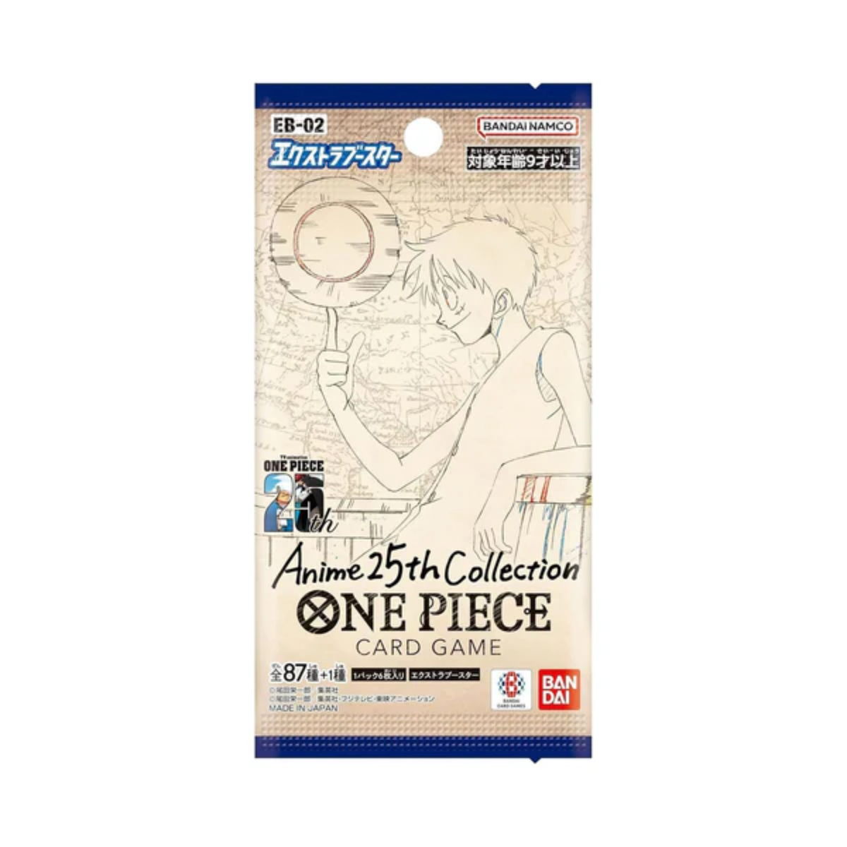 One Piece EB02 Anime 25th Collection - Booster Box Display (JP)