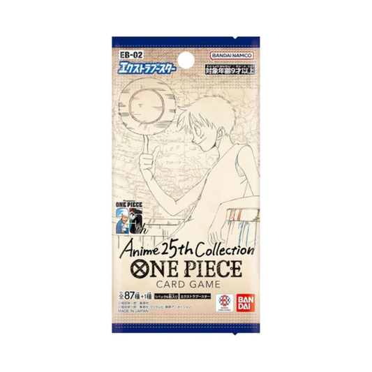 One Piece EB02 Anime 25th Collection - Booster Box Display (KR)