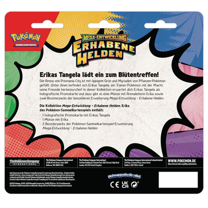 Mega-Entwicklung - Erhabene Helden - 2-Pack Blister - Erika & Tangela