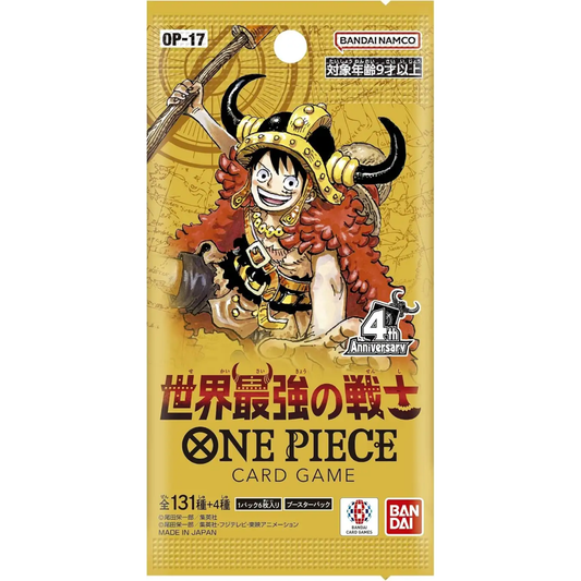 One Piece OP17 The World's Strongest Warriors- Booster (JP)
