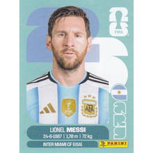 Panini 2026 World Cup WM America Sticker Lionel Messi