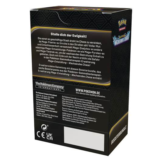 Mega-Entwicklung - Wachsendes Chaos: Booster Bundle (DE)