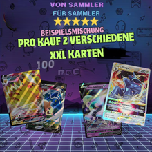 Pokémon Jumbo Karten - 2er Pack - DEUTSCH, ZUFÄLLIGE AUSWAHL XXL V/EX/VMAX/VSTAR & MEHR