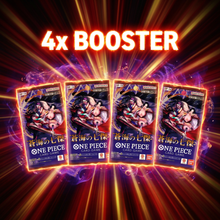 One Piece 4x OP14 The Azure Sea's Seven - Booster Bundle (JP)