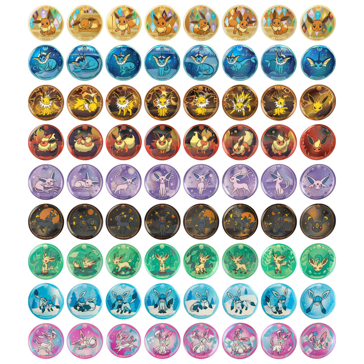 Pokémon - Terastal Grand Gathering Badge Set (CSV9.5) (s-CH)
