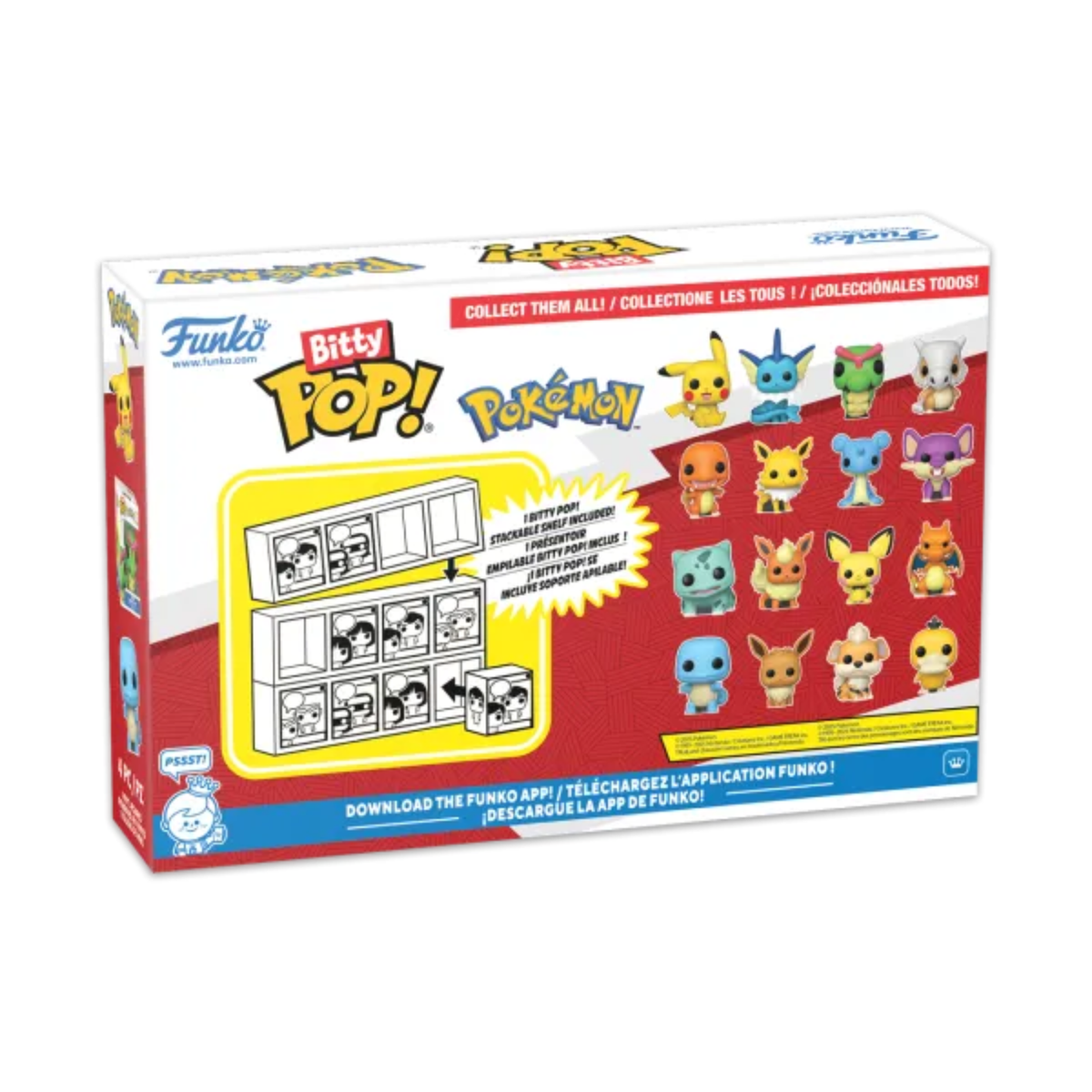 Funko Bitty POP! Pokémon - Pikachu 4 Pack - Series 1