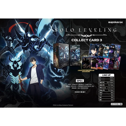 Solo Leveling - Mapniverse - Collect Cards: Series 3 Display (KR)