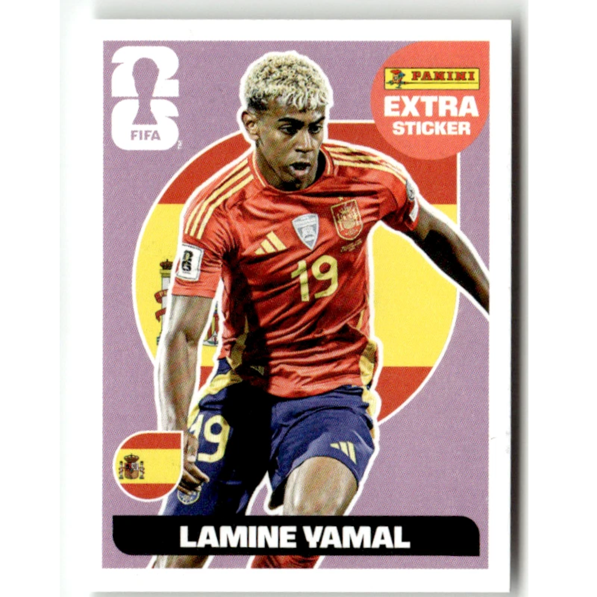 Panini 2026 World Cup WM America Sticker Extra Sticker Lamine Yamal
