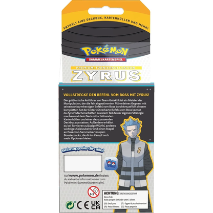 Pokemon - Schwert & Schild - Zyrus Premium Turnierkollektion - (DE)