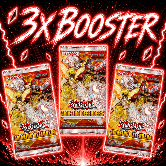 Yu-Gi-Oh! Amazing Defenders AM 3x Booster 1. Auflage (DE)