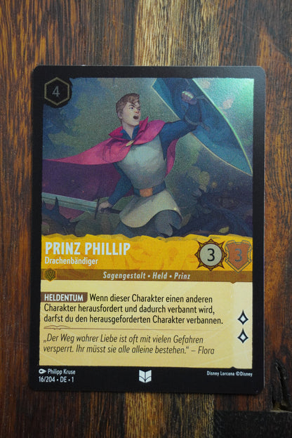 Disney Lorcana TCG - Das Erste Kapitel - Deutsch - NUR FOIL/HOLO Karten-Auswahl