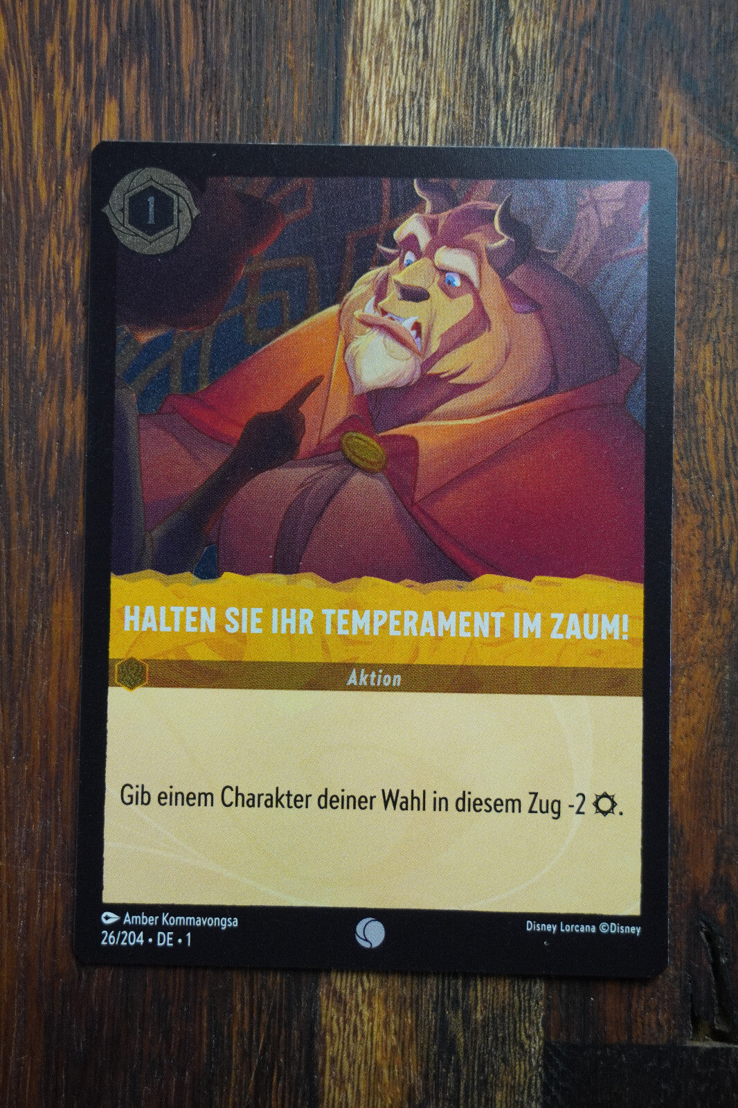 Disney Lorcana TCG - Das Erste Kapitel - Deutsch - NUR FOIL/HOLO Karten-Auswahl