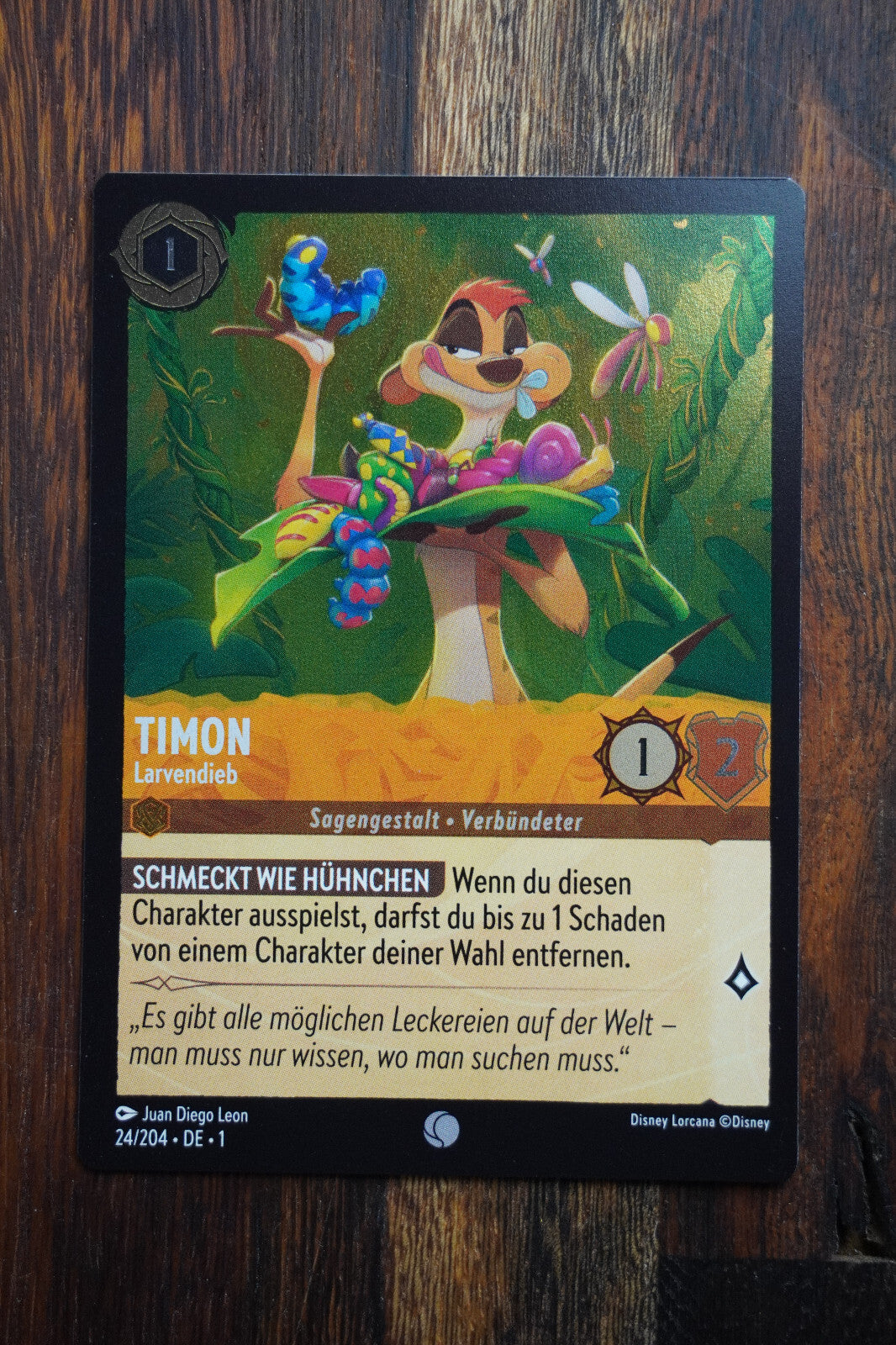 Disney Lorcana TCG - Das Erste Kapitel - Deutsch - NUR FOIL/HOLO Karten-Auswahl