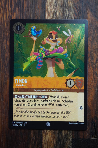 Disney Lorcana TCG - Das Erste Kapitel - Deutsch - NUR FOIL/HOLO Karten-Auswahl