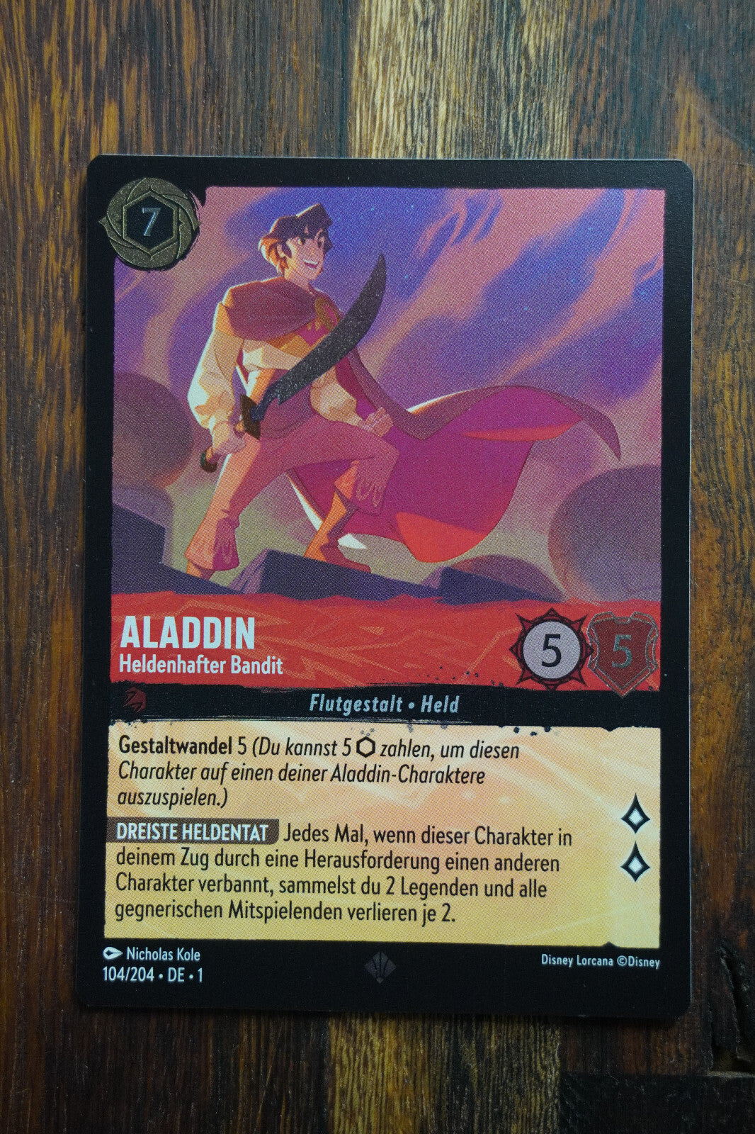 Disney Lorcana TCG - Das Erste Kapitel - Deutsch - NUR FOIL/HOLO Karten-Auswahl