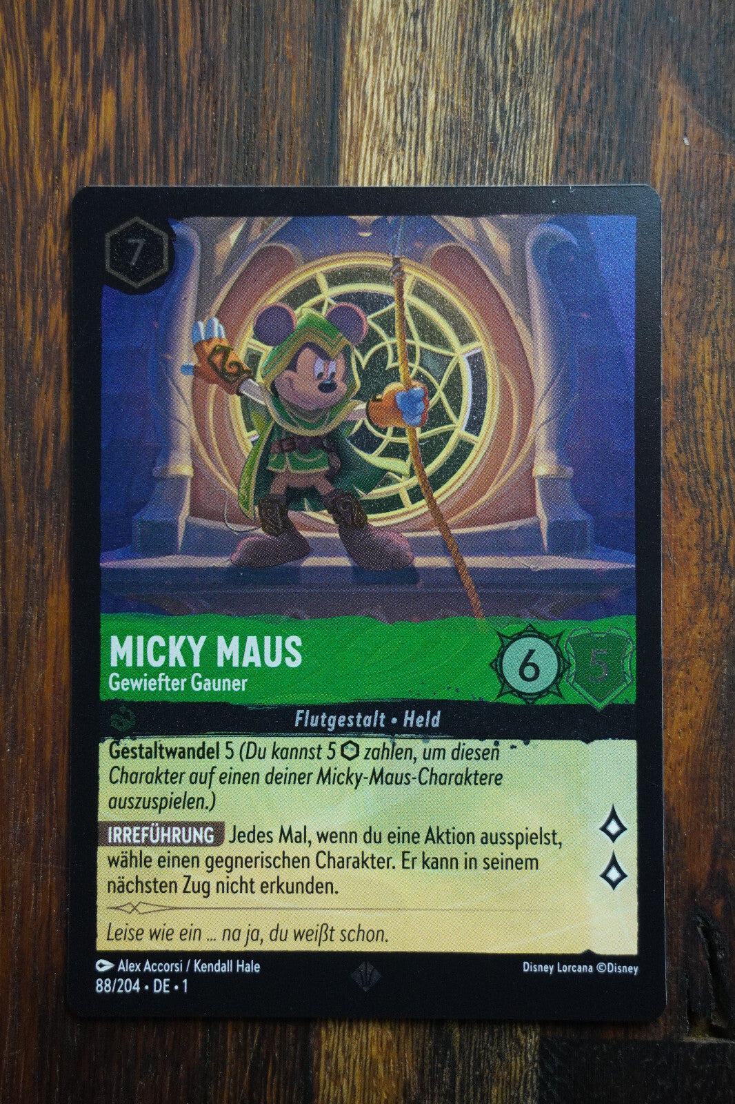 Disney Lorcana TCG - Das Erste Kapitel - Deutsch - NUR FOIL/HOLO Karten-Auswahl