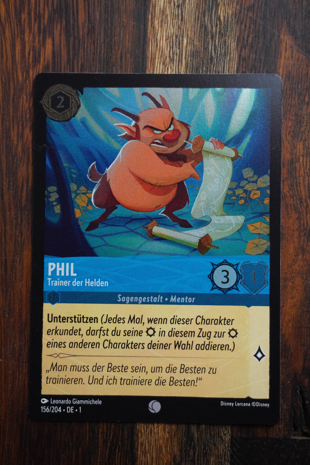Disney Lorcana TCG - Das Erste Kapitel - Deutsch - NUR FOIL/HOLO Karten-Auswahl
