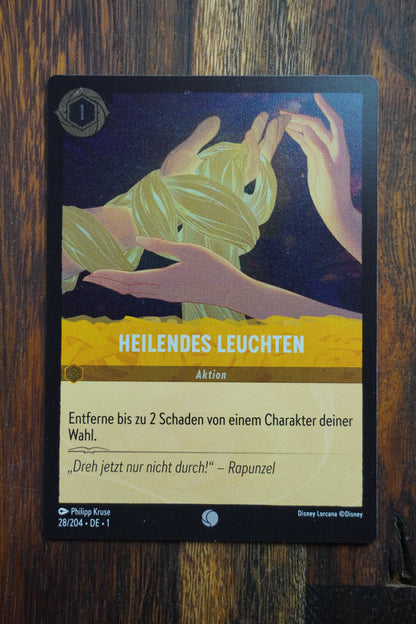 Disney Lorcana TCG - Das Erste Kapitel - Deutsch - NUR FOIL/HOLO Karten-Auswahl