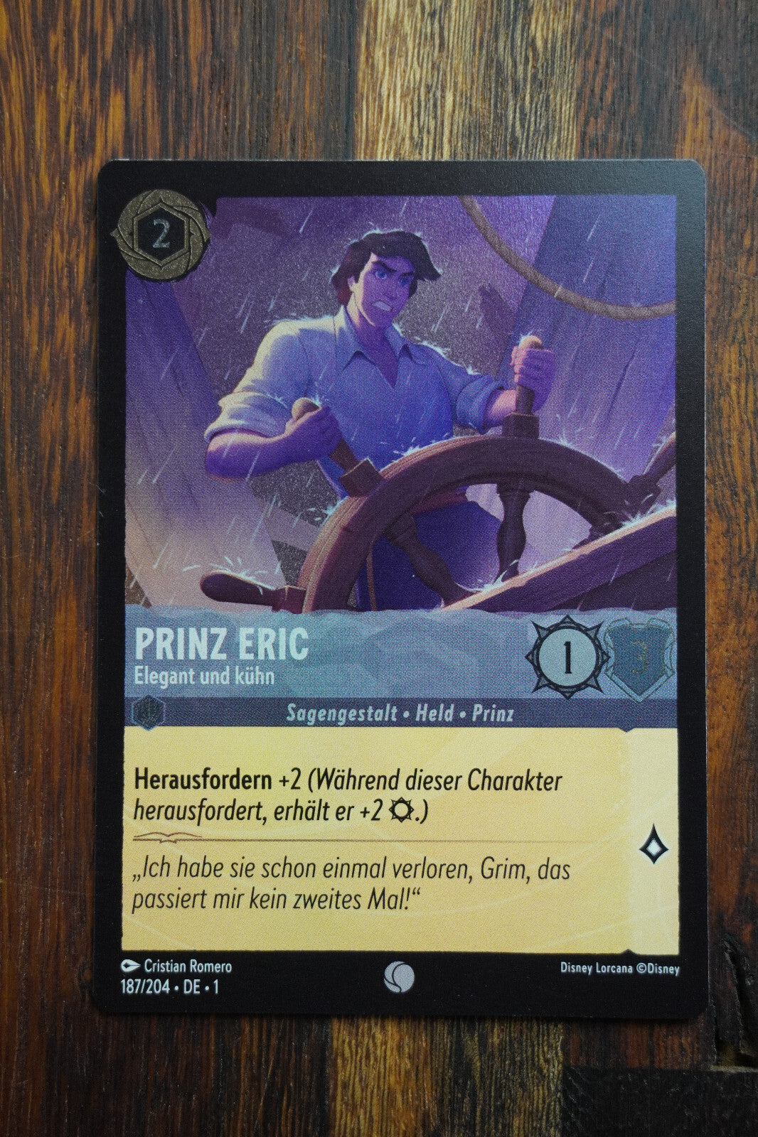 Disney Lorcana TCG - Das Erste Kapitel - Deutsch - NUR FOIL/HOLO Karten-Auswahl