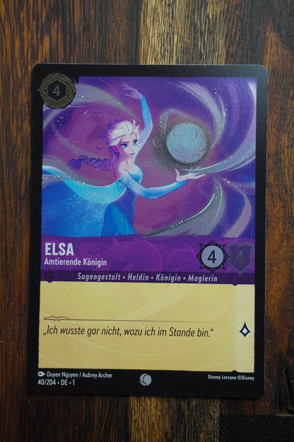 Disney Lorcana TCG - Das Erste Kapitel - Deutsch - NUR FOIL/HOLO Karten-Auswahl