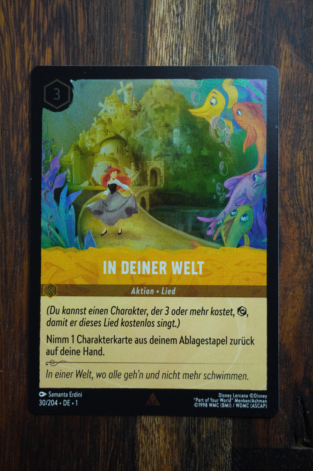 Disney Lorcana TCG - Das Erste Kapitel - Deutsch - NUR FOIL/HOLO Karten-Auswahl